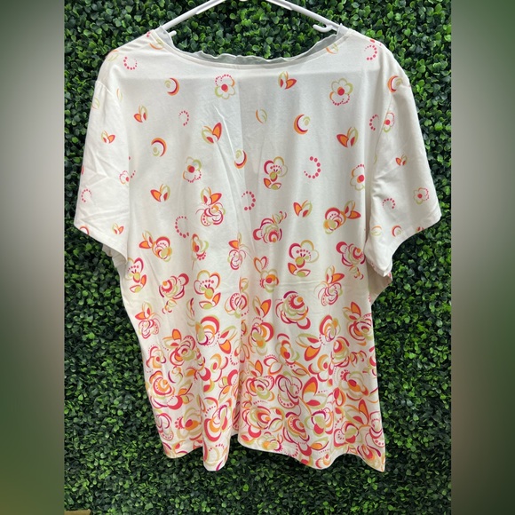 Ruby Rd. White Shirt - Picture 3 of 3